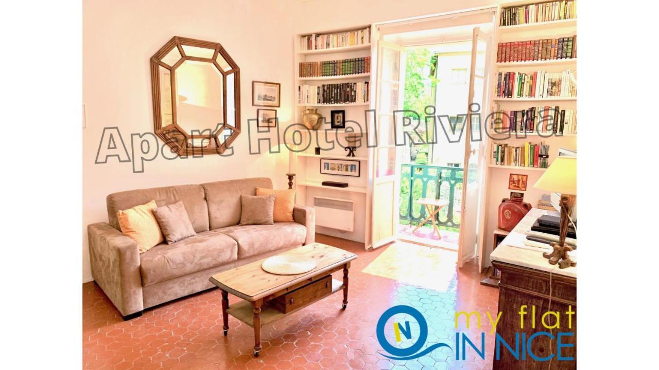 Aparthotel Riviera - Balcon Honore 1 - Old Town - 5 Mn Promenade Des Anglais Et Plage - Charme Absolu - Appartement 2 Pieces Avec Balcon Ac - Vue Mer Et Ville Nice Bagian luar foto