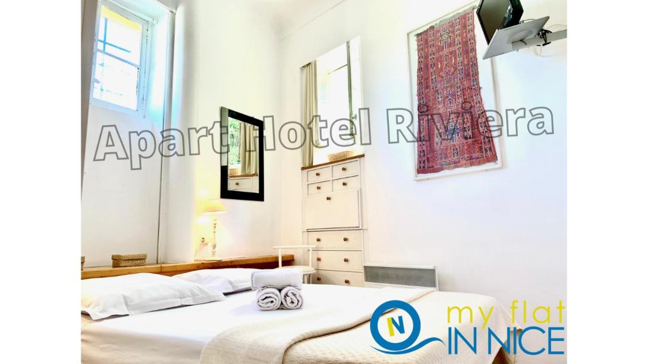 Aparthotel Riviera - Balcon Honore 1 - Old Town - 5 Mn Promenade Des Anglais Et Plage - Charme Absolu - Appartement 2 Pieces Avec Balcon Ac - Vue Mer Et Ville Nice Bagian luar foto