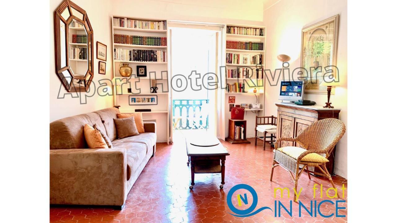Aparthotel Riviera - Balcon Honore 1 - Old Town - 5 Mn Promenade Des Anglais Et Plage - Charme Absolu - Appartement 2 Pieces Avec Balcon Ac - Vue Mer Et Ville Nice Bagian luar foto